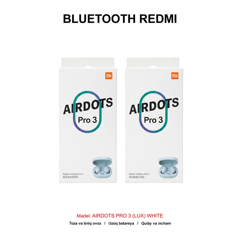 BLUETOOTH REDMI AIRDOTS PRO 3 (LUX) WHITE