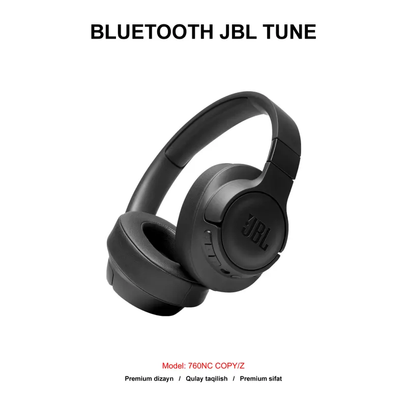 BLUETOOTH JBL TUNE 760NC COPY/Z BLACK
