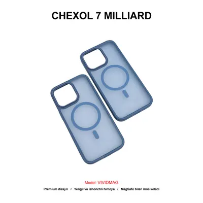 CHEXOL 7 MILLIARD INSIGHT MAGSAFE IP15 PRO BLUE