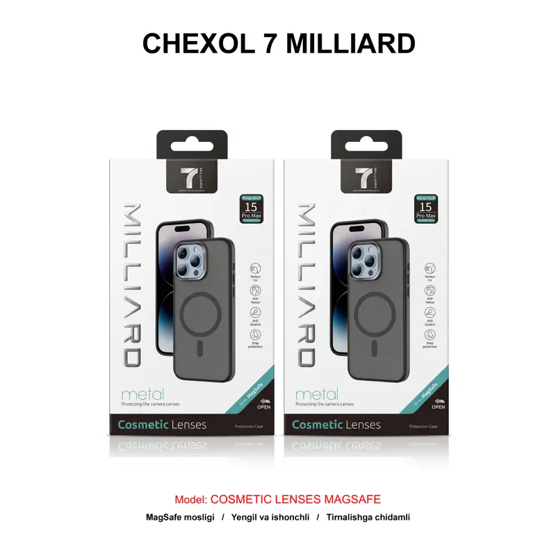 CHEXOL 7 MILLIARD COSMETIC LENSES MAGSAFE IP15 PRO GREY