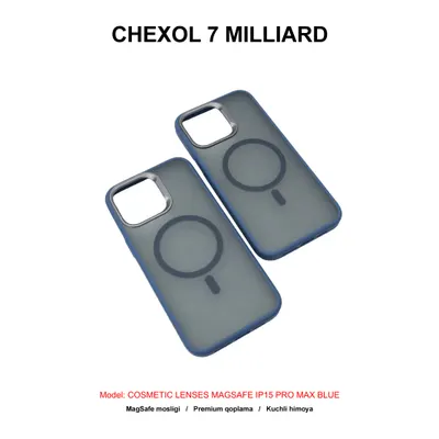 CHEXOL 7 MILLIARD COSMETIC LENSES MAGSAFE IP15 PRO MAX BLUE