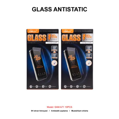 GLASS ANTISTATIC SAM A71 10PCS
