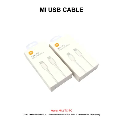 USB MI KAROBKA M12 TC-TC WHITE