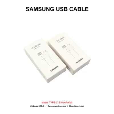USB TYPE-C S10 (AAA/M) KAROBKA WHITE