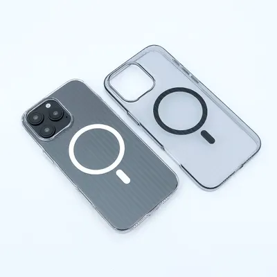 CHEXOL MD1 RIBBED MAGSAFE IP15 PRO MAX CLEAR