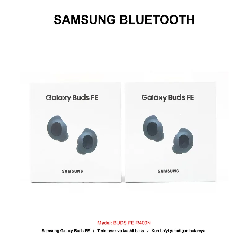 BLUETOOTH SAMSUNG BUDS FE R400N BLACK