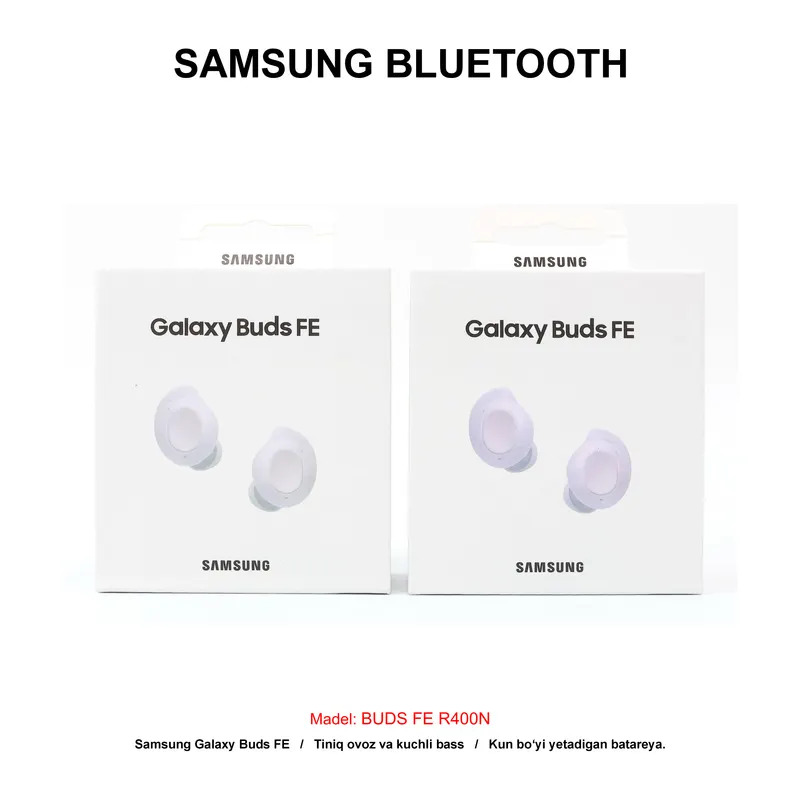 BLUETOOTH SAMSUNG BUDS FE R400N WHITE