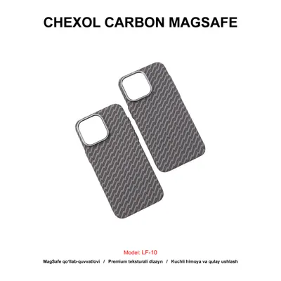 CHEXOL CARBON MAGSAFE LF-10 IP15 PRO MAX