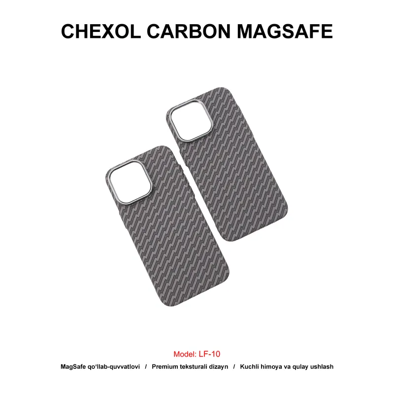 CHEXOL CARBON MAGSAFE LF-10 IP15 PRO MAX