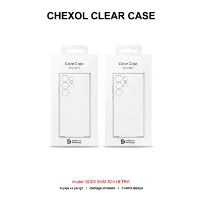 CHEXOL CLEAR CASE SC03 SAM S24 ULTRA