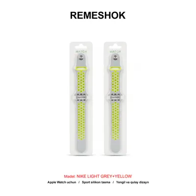 REMESHOK 44-45-49mm NIKE LIGHT GREY+YELLOW