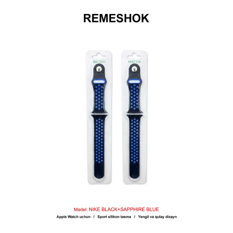 REMESHOK 44-45-49mm NIKE BLACK+SAPPHIRE BLUE