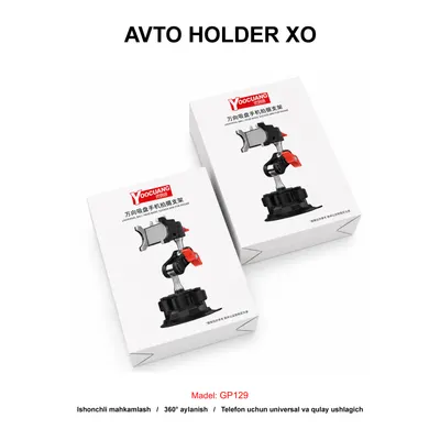 AVTO HOLDER YOOCUANG GP129 BLACK