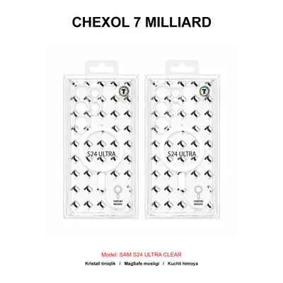 CHEXOL 7 MILLIARD MAGSAFE SAM S24 ULTRA CLEAR