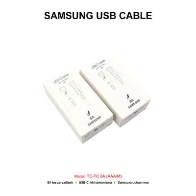 USB SAMSUNG TC-TC 8A (AAA/M) KAROBKA WHITE