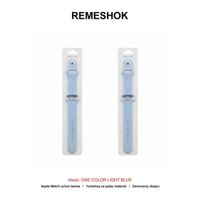 REMESHOK 42-44-45-49mm ONE COLOR LIGHT BLUE