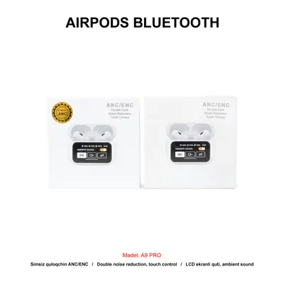 BLUETOOTH AIRPODS A9 PRO WHITE