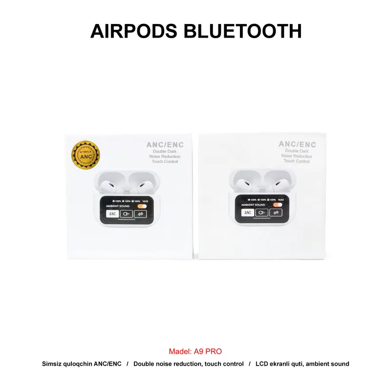 BLUETOOTH AIRPODS A9 PRO WHITE