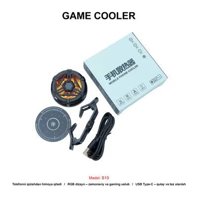 GAME COOLER S10 BLACK