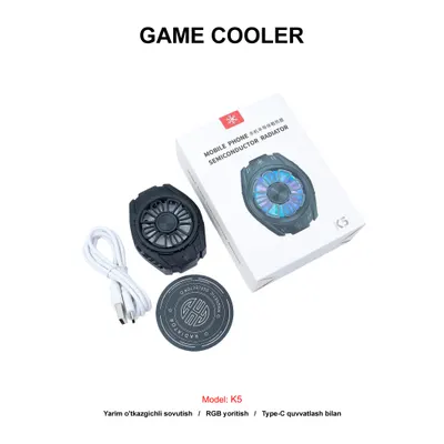 GAME COOLER K5 BLACK