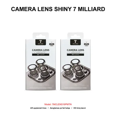 CAMERA LENS 7 MILLIARD 7MCLENS16PMTN IP16 PRO/PRO MAX TITANIUM