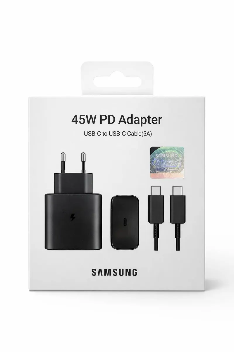 CHARGER SAMSUNG 45W (T4510-HC/M) TC-TC BLACK