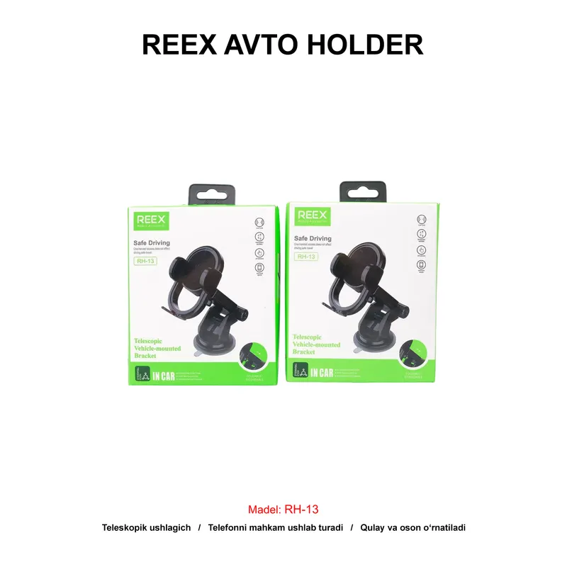 AVTO HOLDER REEX RH-13 BLACK