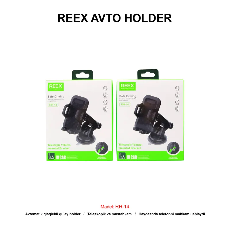 AVTO HOLDER REEX RH-14 BLACK