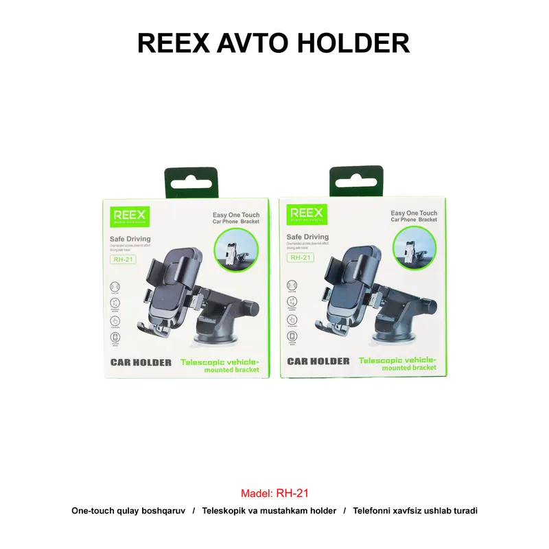 AVTO HOLDER REEX RH-21 BLACK