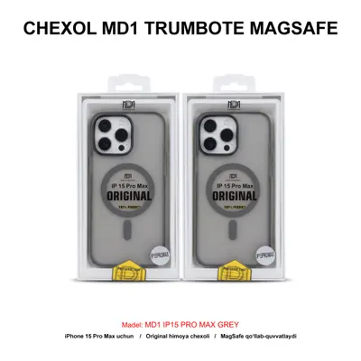 CHEXOL MD1 TRUMBOTE MAGSAFE IP15 PRO MAX GREY