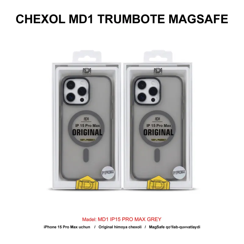 CHEXOL MD1 TRUMBOTE MAGSAFE IP15 PRO MAX GREY