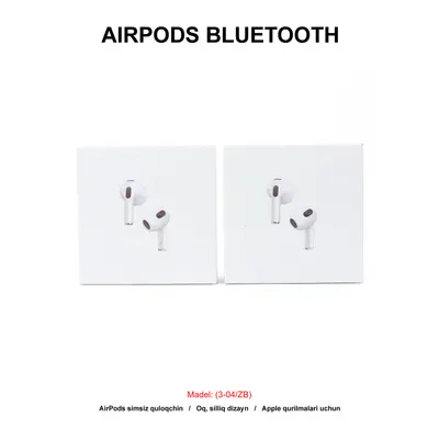 BLUETOOTH AIRPODS 3 (3-04/ZB) WHITE