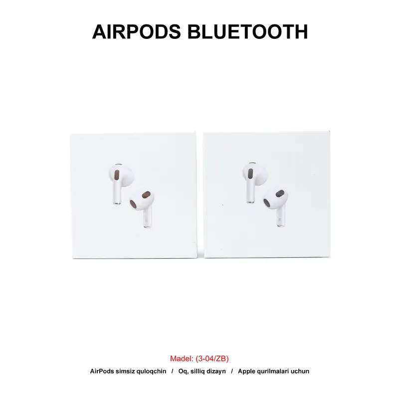 BLUETOOTH AIRPODS 3 (3-04/ZB) WHITE