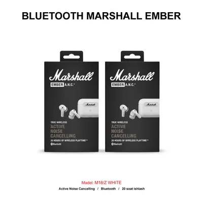 BLUETOOTH MARSHALL EMBER M18/Z WHITE