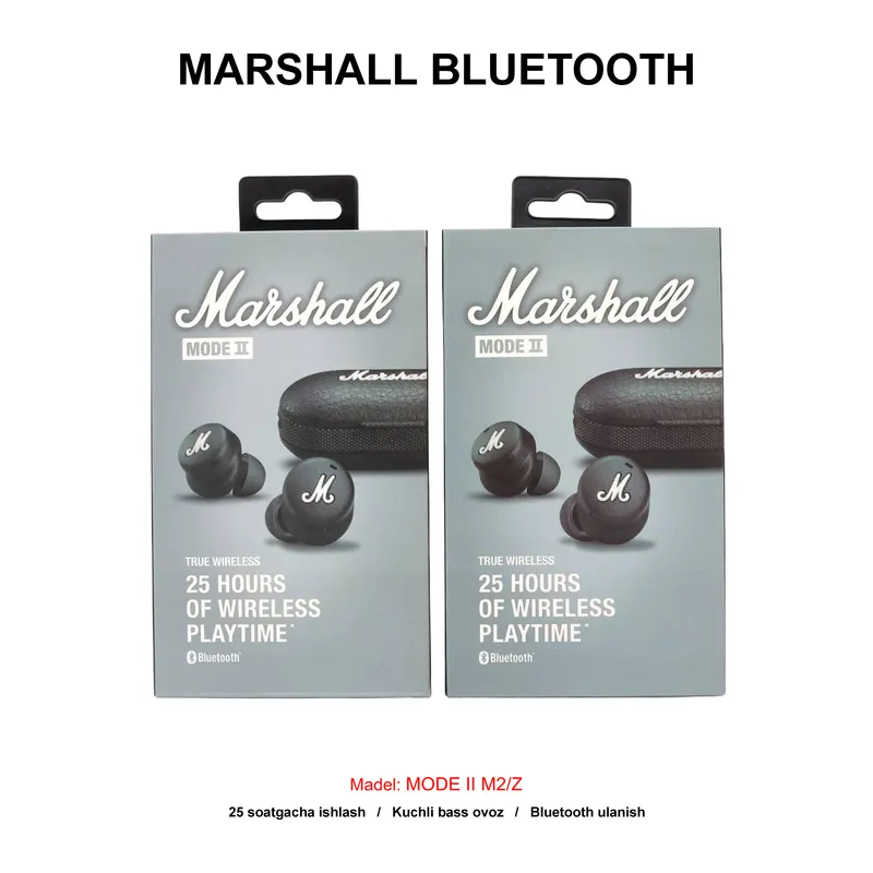 BLUETOOTH MARSHALL MODE II M2/Z BLACK