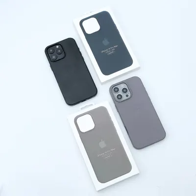 CHEXOL LEATHER MAGSAFE IC IP16 PRO MAX DARK GREY