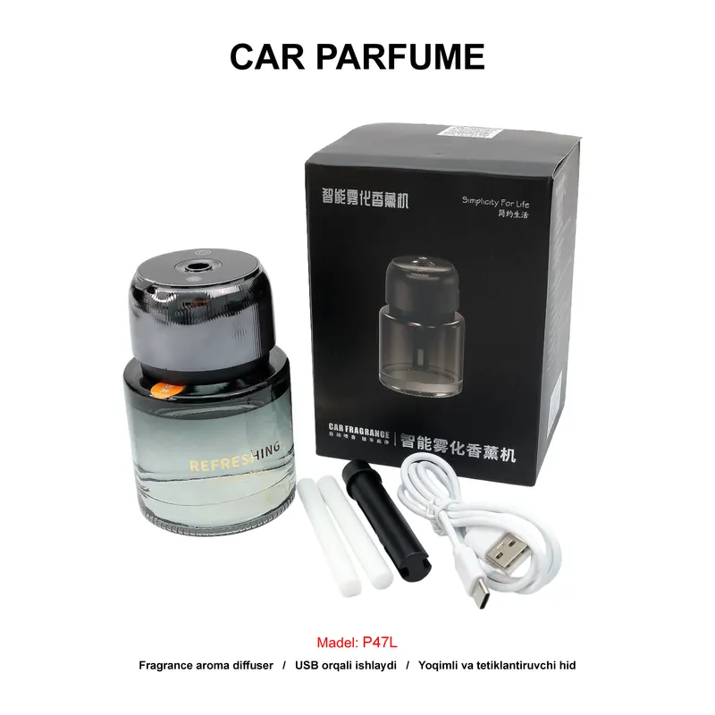 CAR PARFUME P47L BLACK