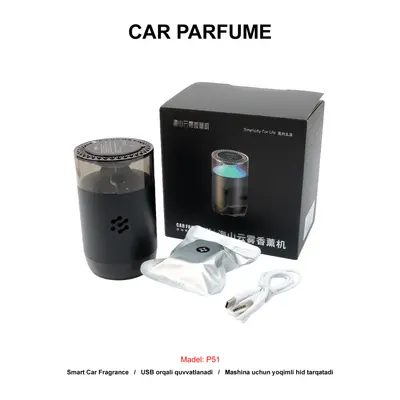 CAR PARFUME P51 BLACK