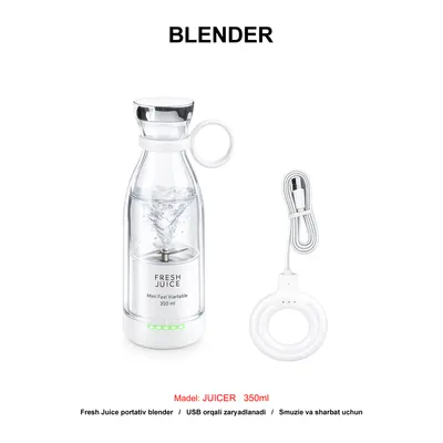 BLENDER FRESH JUICER 350ML 214B WHITE
