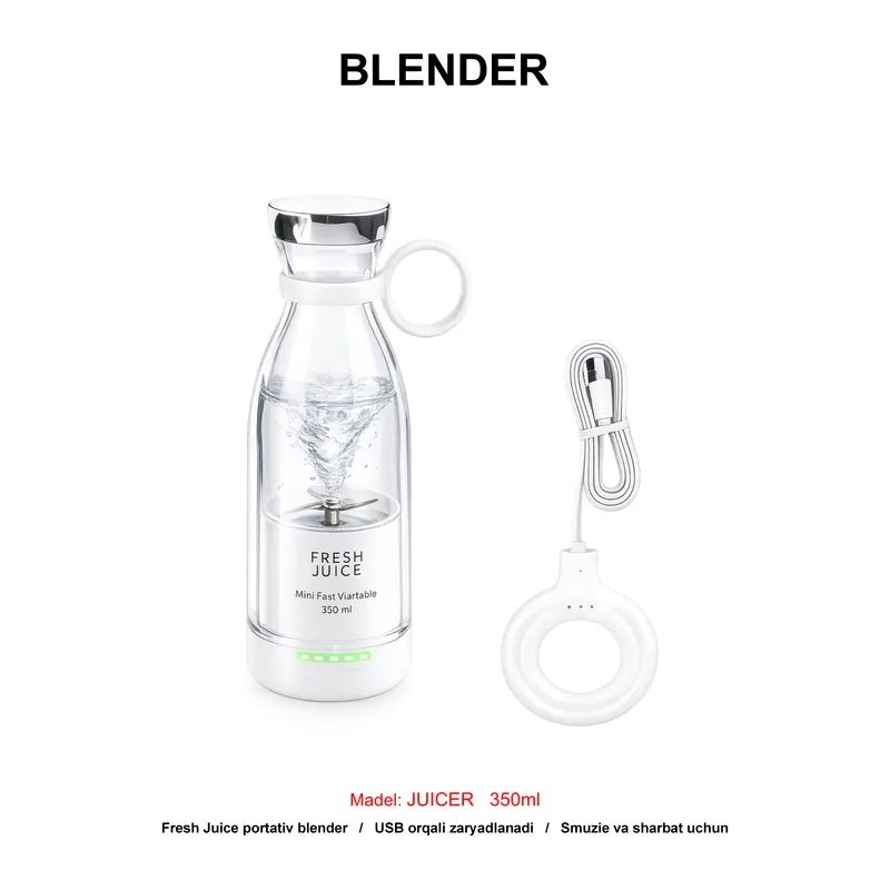 BLENDER FRESH JUICER 350ML 214B WHITE
