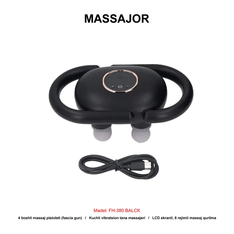 MASSAGER FH-380 BLACK