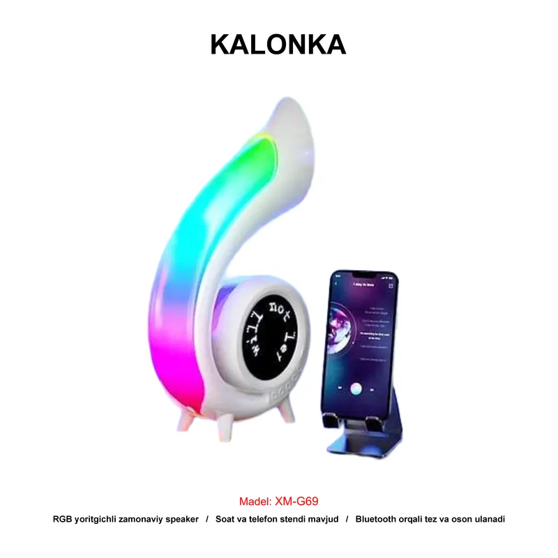 KALONKA NIGHT LIGHT SPEAKER XM-G69 WHITE