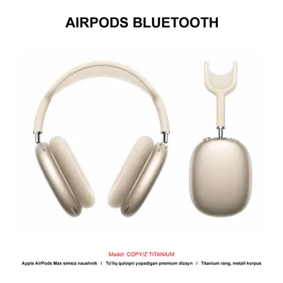 BLUETOOTH AIRPODS MAX COPY/Z TITANIUM