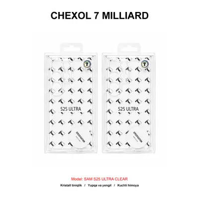 CHEXOL 7 MILLIARD SAM S25 ULTRA CLEAR