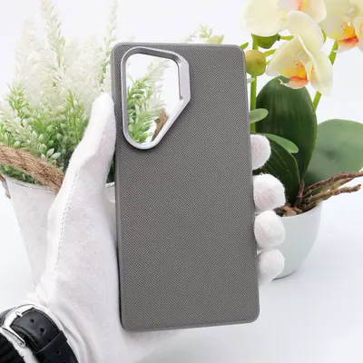 CHEXOL VEGAN LEATHER CASE MC25 SAM S25 ULTRA SILVER