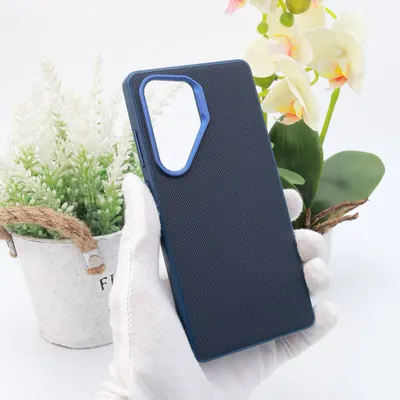 CHEXOL VEGAN LEATHER CASE MC25 SAM S25 ULTRA BLUE