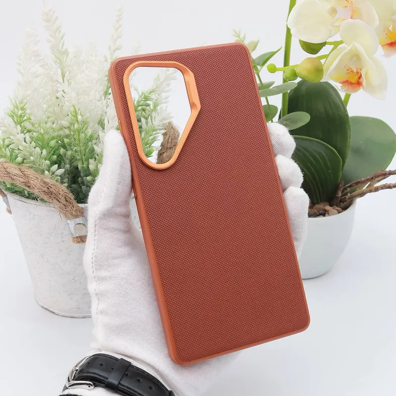 CHEXOL VEGAN LEATHER CASE MC25 SAM S25 ULTRA BROWN