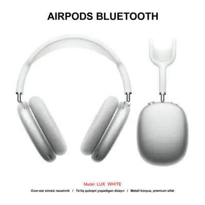 BLUETOOTH AIRPODS MAX LUX WHITE