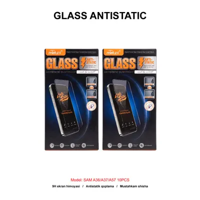 GLASS ANTISTATIC SAM A36/A37/A57 10PCS