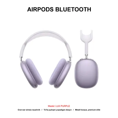 BLUETOOTH AIRPODS MAX LUX PURPLE